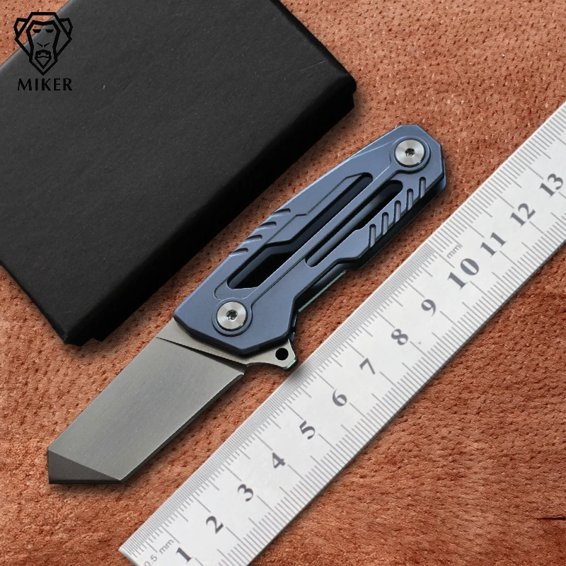 Складной нож MIKER HY007 с ручкой из титанового сплава карманный складной клинок