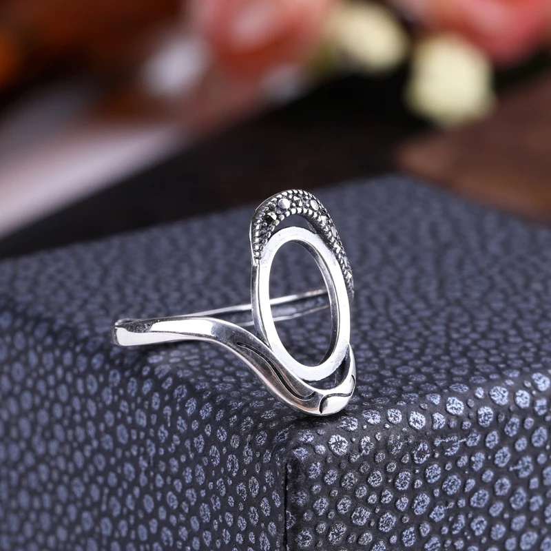 7*10mm 925 Sterling Silver Color Adjustable 10*14mm Ring Blanks Oval Wax Turquoise Rings Settings Findings for Jewelry Making