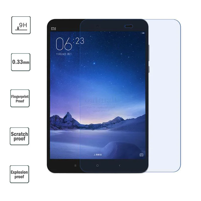 Закаленное стекло 0 33 мм Защитная пленка для Xiaomi MI Pad 3 2 7 9 дюйма защитное покрытие