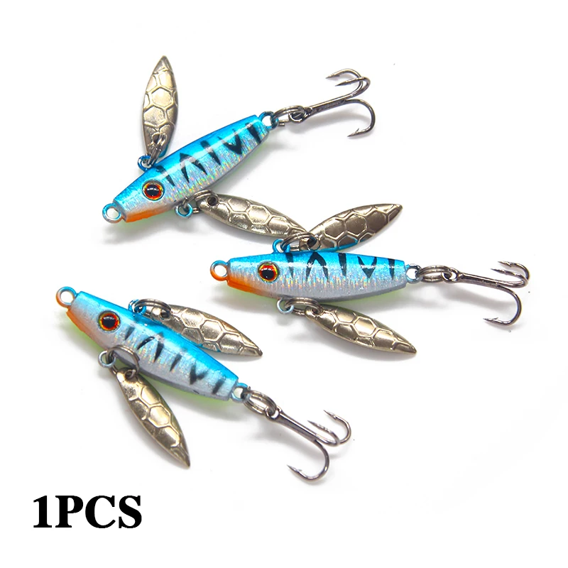 HAODIAOZHE VIB Minnow рыболовная приманка металлическая жесткая ложка Isca Искусственные