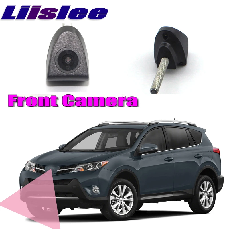 Автомобильная Передняя камера LiisLee с логотипом решетки радиатора для Toyota RAV4 XA40 2012