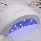 Уф-лампа SUNone для сушки ногтей, светодиодный прибор для сушки гель-лака 48 вт24 вт, светильник с таймером на 3060 с, светильник