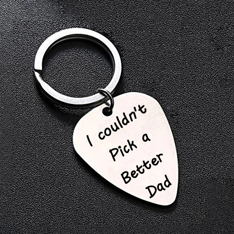 Модный резной брелок с надписью EI't Pick A Better Dad для мужчин и женщин ювелирный