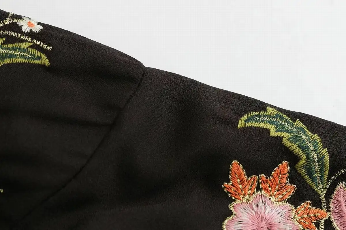 Новинка весны, вышитая куртка-кимоно, ветровка для женщин, Chaqueta Mujer Jaqueta Feminina