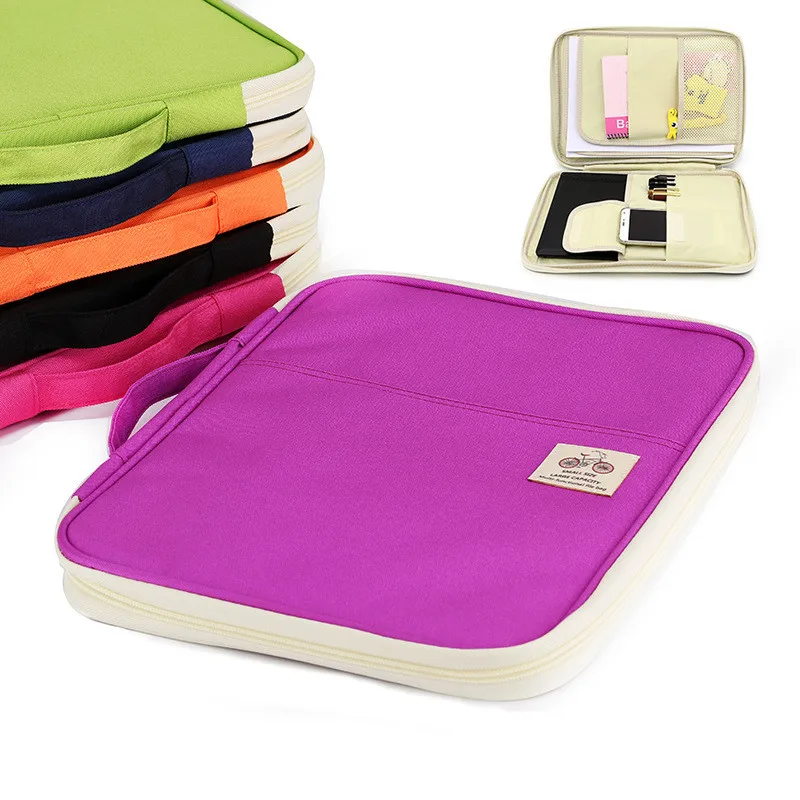 

Папки A4, сумки для документов, многофункциональная папка для документов, портативная водонепроницаемая сумка из ткани Оксфорд для хранения...