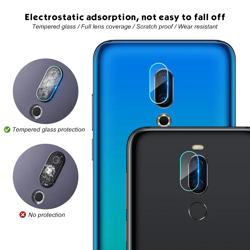 Закаленное стекло для объектива задней камеры Meizu Pro7 Plus M6T M6 M5 Note 9 8 Защитная