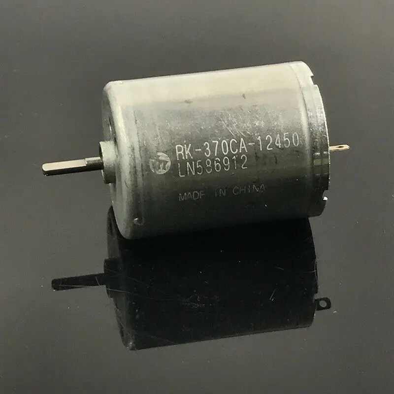 Модель MABUCHI RK-370CA-12450 бесшумный двигатель с угольной щеткой постоянный ток 12-24 В 8000