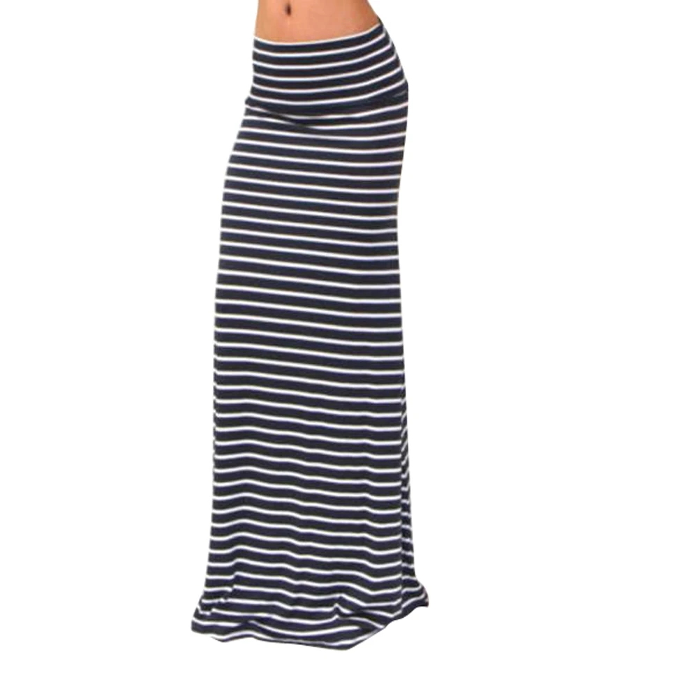 Fashion Women Autumn New Asymmetric Pencil Long Skirt Charming Elastic High Waist Printing Saia Falda Plus Size Y1 | Женская одежда