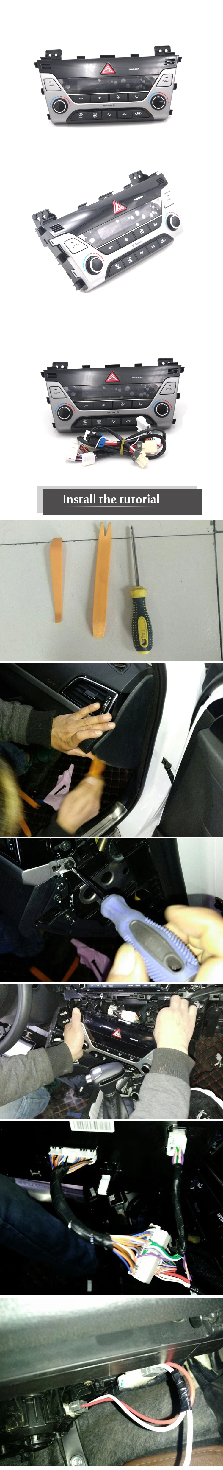 JXZT для Elantra AD управление нагревателем AC/переключатель автоматический Кондиционер авто/ручная Панель Управления Кондиционера