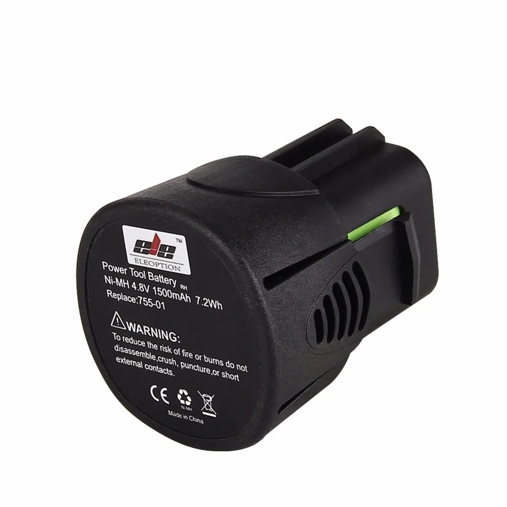 Высокое качество новейший Ni MH 4 8 V 1500mAh 755 01 Аккумулятор для Dremel MiniMite вольт 750 02