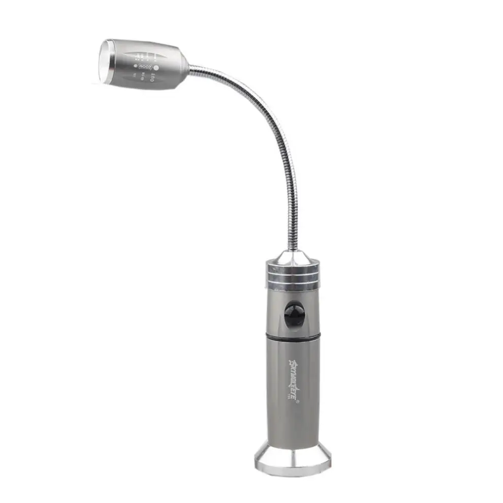 Mini Table Lamp XPE LED 300Lm Zoomable Flash Working Reading Light Magnet Work Examining | Лампы и освещение