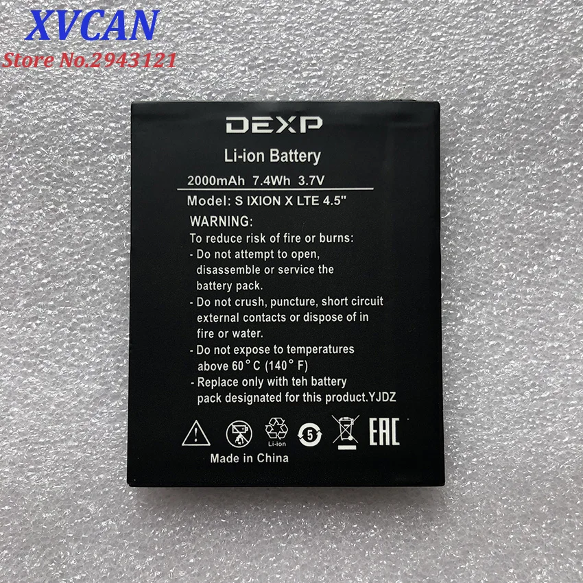 Для DEXP S IXION X LTE 4 5 &quotINNOS BP 4C I батареи 1800 мАч&quot мобильный телефон литий ионный