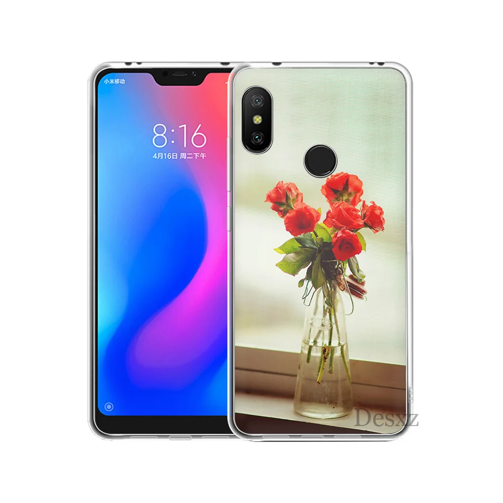 Чехол для телефона с изображением цветов розы пиона Redmi Note 3 4 4X 5 5A 6 Pro Prime Protect |