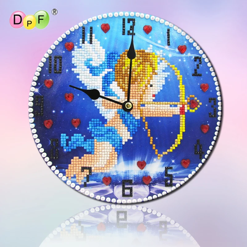 DPF 5D круглая Алмазная вышивка рукоделие мультяшный рисунок бриллиант семейная