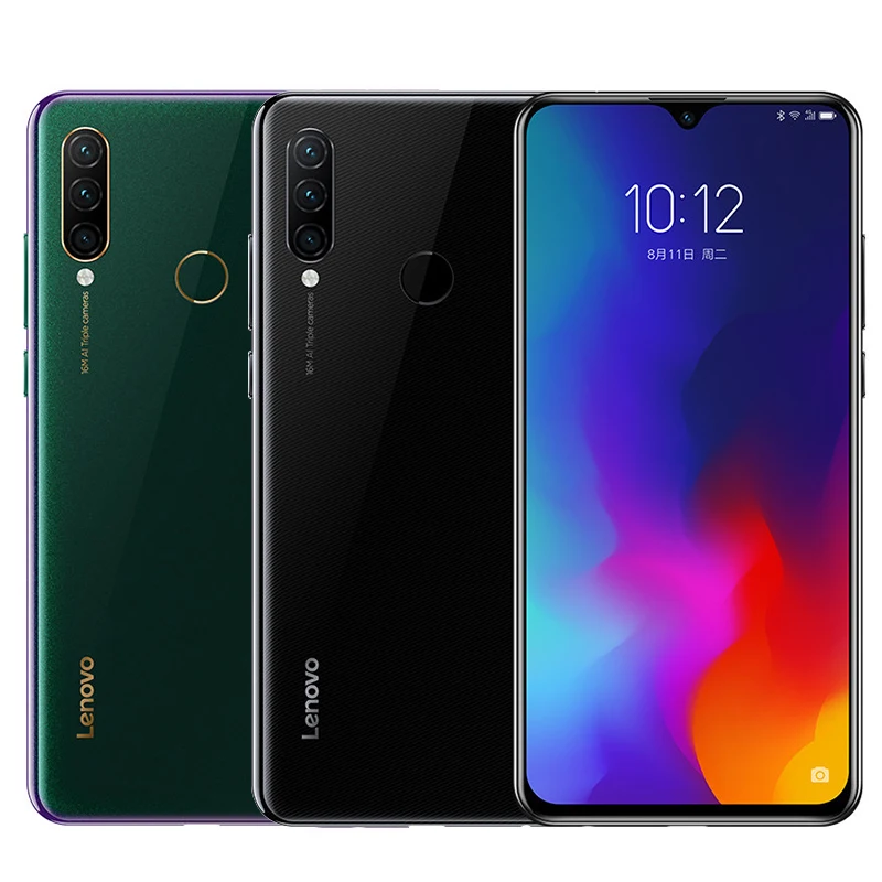 Lenovo Z6 Lite с глобальной прошивкой, 6 ГБ, 64 ГБ, OTA Snapdragon 710, Восьмиядерный мобильный телефон, 16 МП, тройная камера, полный экран, 4050 мАч, смартфон