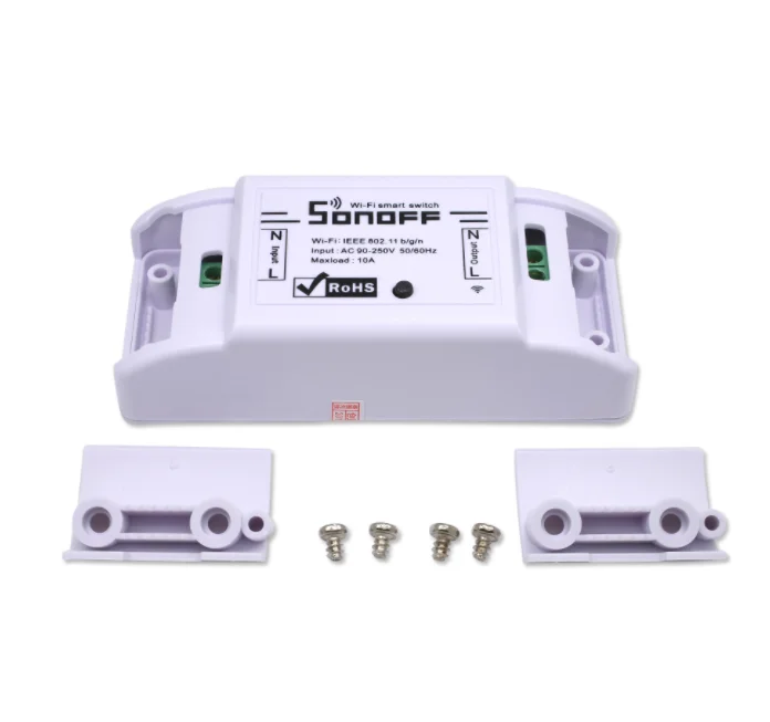 Sonoff базовый Wifi переключатель DIY беспроводной пульт дистанционного управления Domotica светильник интеллектуальное реле для домашней автоматизации модуль контроллер работа с Alexa