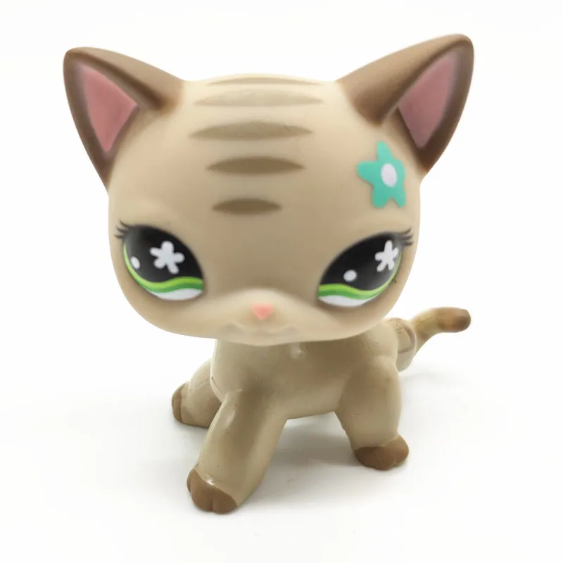 Lps Pet Shop игрушка короткошерстная полоса Кот кокер спаниель Great Dane Lps фигурка классический подарок косплей лучший РЕДКИЙ - Цвет: 26