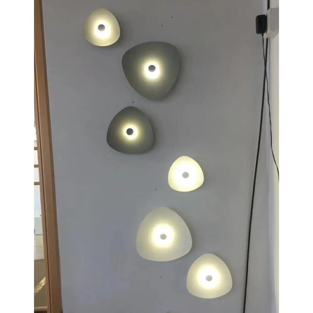 Фото Лампа светодиодсветодиодный настенная с аппликацией дизайнерский светильник в