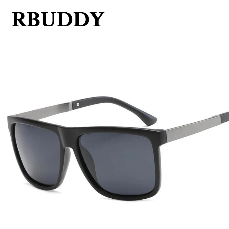 Квадратные Солнцезащитные очки RBUDDY мужские поляризованные солнцезащитные для