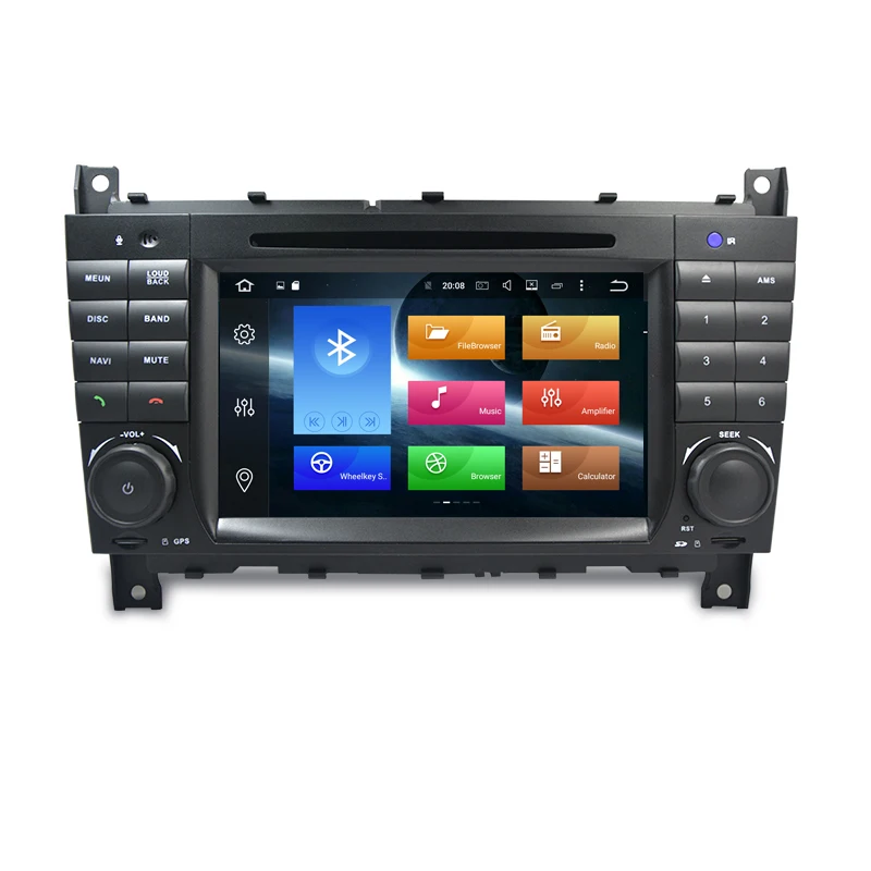 Автомобильный DVD-плеер с GPS Android 10 0 авто стерео для Mercedes Benz W203 W209 W219 C180 C200