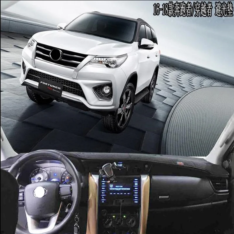 Taijs новая крышка приборной панели автомобиля для Toyota Fortuner 2016 2018 левый руль