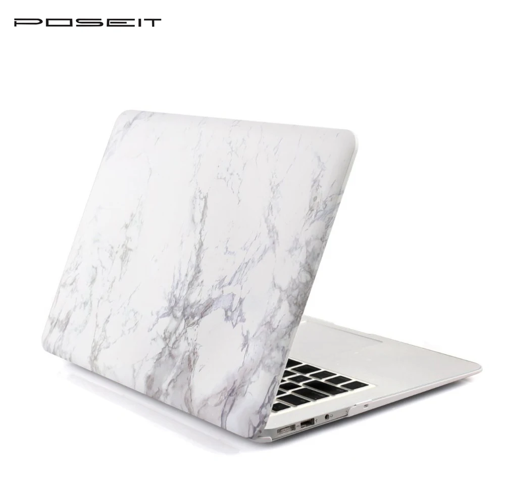 Чехол POSEIT для ноутбука MacBook Air 11 13 дюймов 2016 жесткий чехол с мраморным узором MAC Pro 3