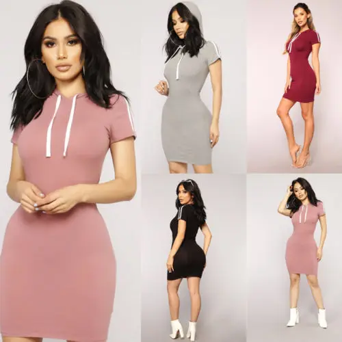 2018 новый модный сексуальный очаровательный женский свитер с капюшоном коротким