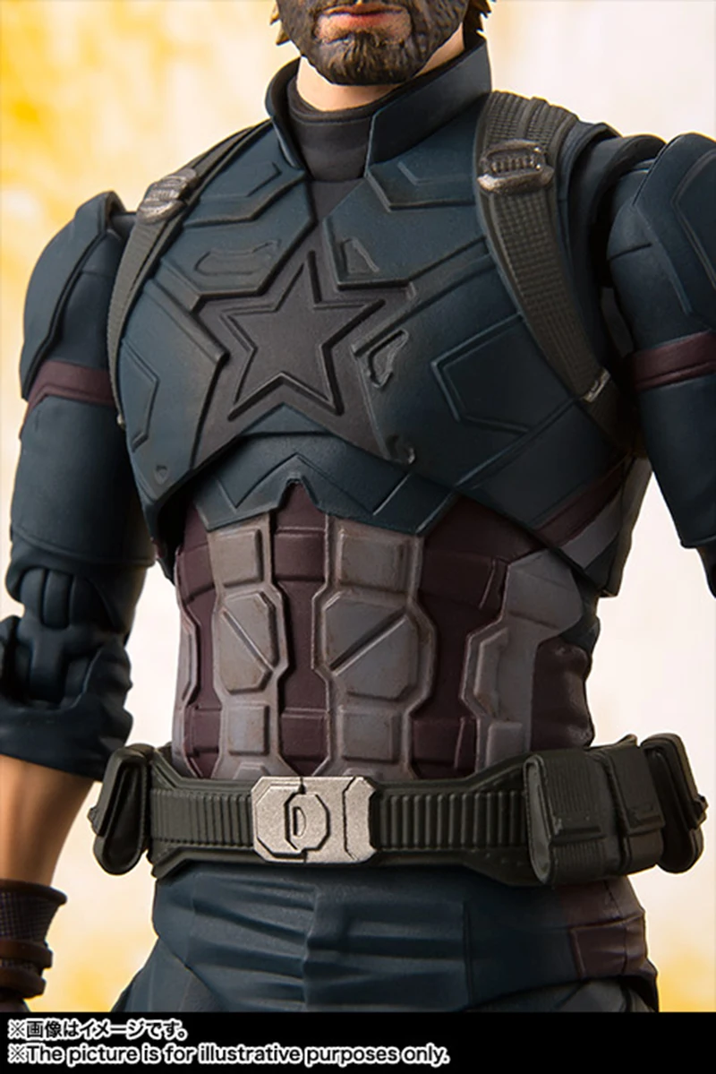 CMT Bandai Tamashii NACES Marvel Conics S. H. Figuarts SHF Капитан Америка (Мстители/Война бесконечности)