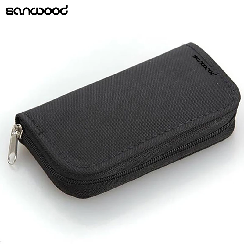 

Micro Mini 22 Slots Camera Phone Memory SD Card Storage Wallet Holder Case Bag