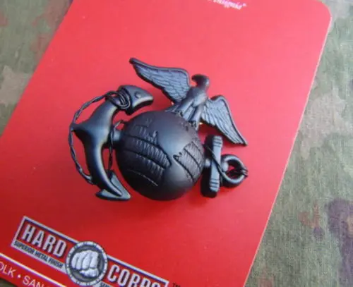 Металлический значок на шляпу офицера USMC времен Второй мировой войны | Спорт и