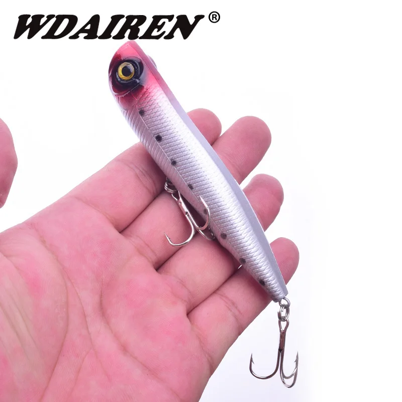 

1Pcs Pencil Fishing Lure 11cm 15g Swimbait baits Artificial hard bait crankbait pesca iscas Bass Minnows Fishing Tackle WD-325