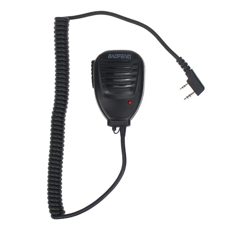 Baofeng 888S иди и болтай Walkie Talkie “иди и Динамик микрофон Портативный ручной микрофон PTT для Baofeng UV-5R UV-5RE UV-5RA плюс UV-6R