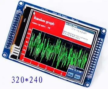 3 2 дюймовый 262K 32P TFT LCD резистивный сенсорный модуль ILI9325 Привод IC 16Bit параллельный