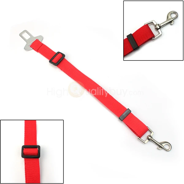 Новый Регулируемый ремешок из искусственной кожи|nylon leash|seat belt restraintpet harness |