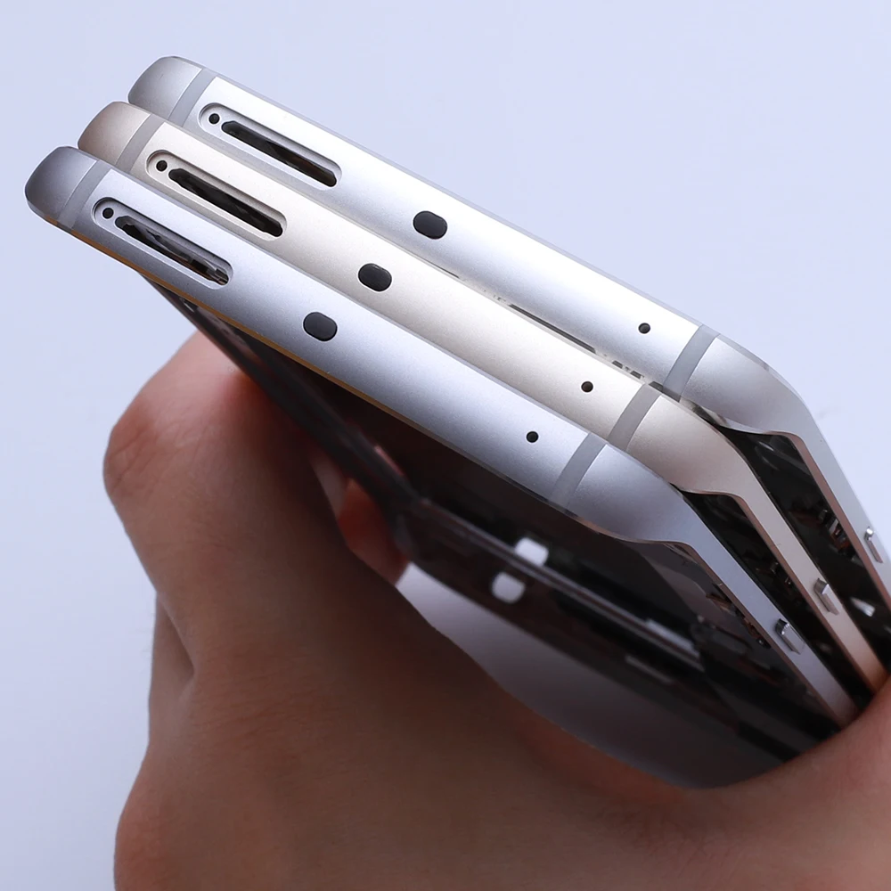 Для Samsung Galaxy S6 Edge G925 G925F G925T Корпус ЖК дисплей средняя рамка Шасси пластина в сборе|Корпусы и рамки для