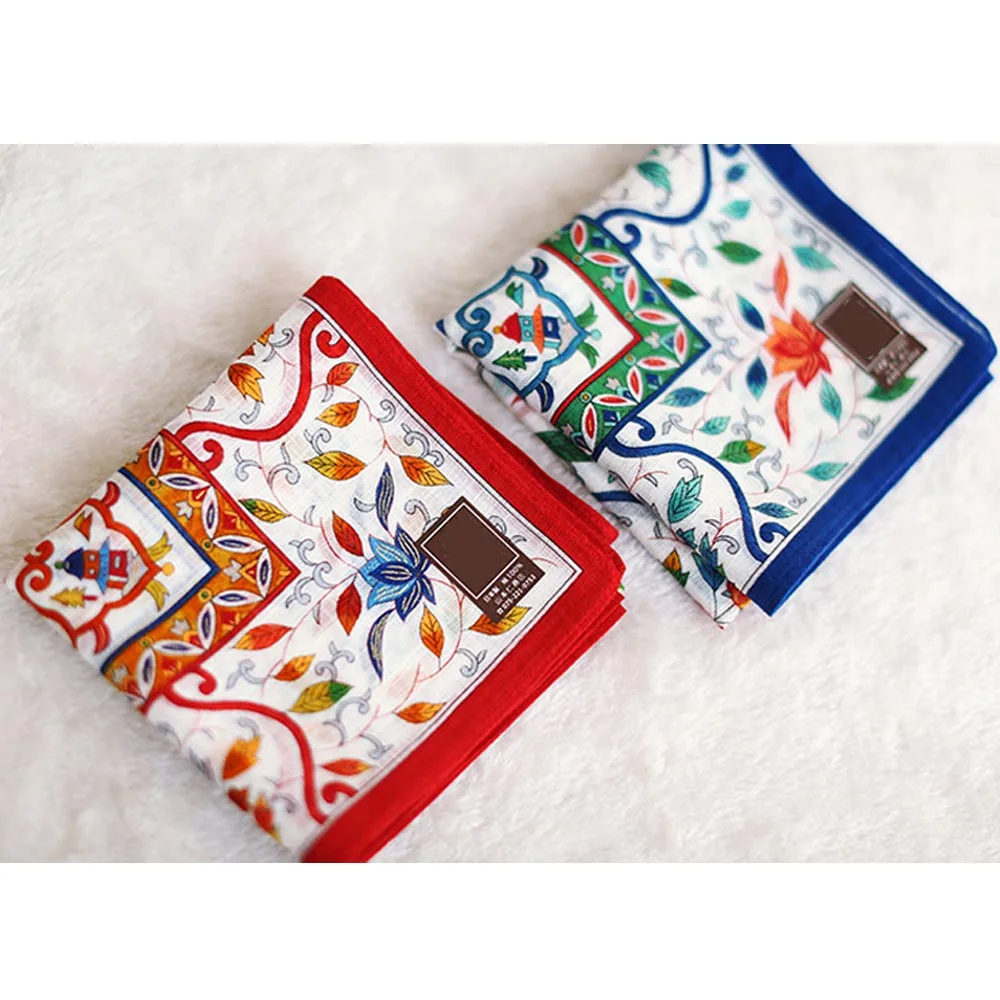 Новое поступление женские хлопковые платки 48*48 см многофункциональные