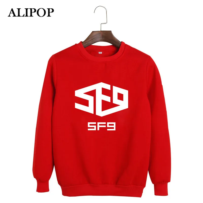 KPOP Корейская мода SF9 SensationalFirst9 альбом Fanfare хлопковые толстовки одежда пуловеры