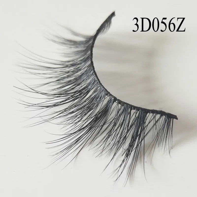 50 пар норковых ресниц в США Натуральные Искусственные ресницы ручной работы