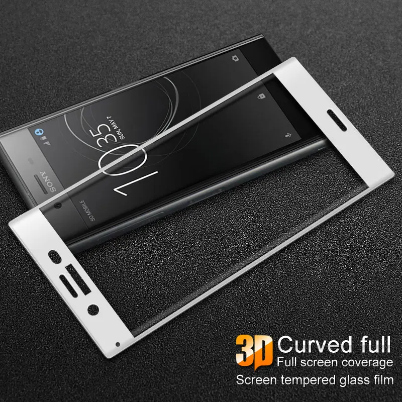 Изогнутое закаленное стекло с полным покрытием 3D для Sony Xperia XZ Premium G8141 G8142 Защита