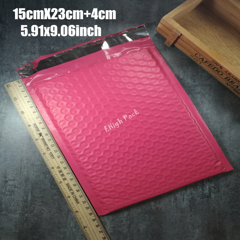 15X23 + 4 см (5x9 дюймов) 20 шт./лот пригодное для использования пространство розовый