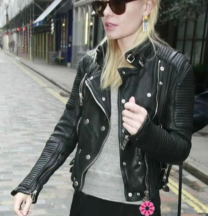 Мужская куртка из овечьей кожи весенняя | одежда