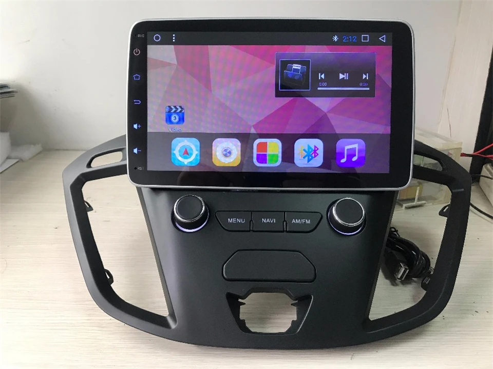 8 ядерный Android 9,0 автомобильный DVD для Ford Custom/Tourneo/Transit 150/250/350 HD 2013- Авто Радио Стерео gps Navi " ips система