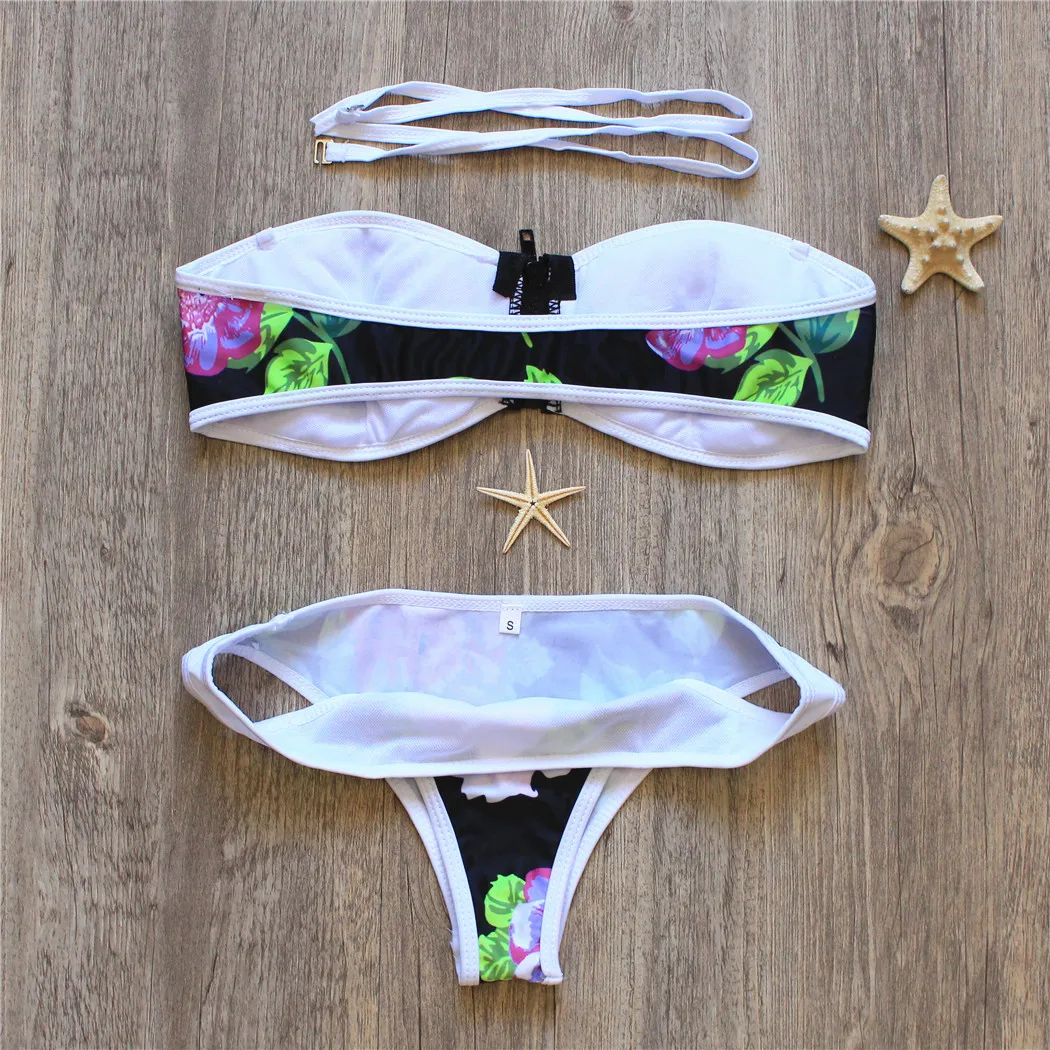 купальник 2018 нагру́дник купальники женские вырезать высокий толчок бикини