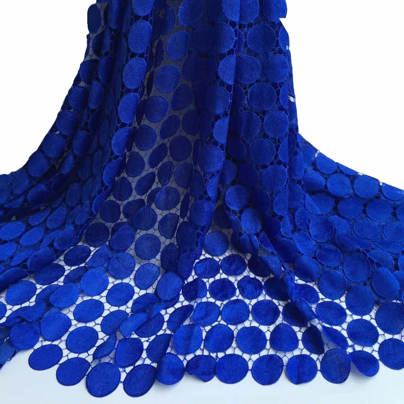 Африканский шнурок ткани Моды стиль вышитые гипюр кружева высокое качество