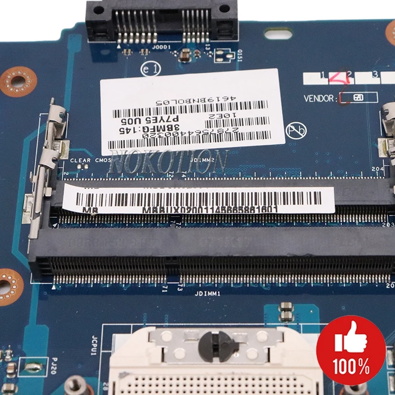 Материнская плата NOKOTION MBBUX02001 MB.BUX02.001 для ноутбука Acer asipre 7560 7560G материнская DDR3 Socket