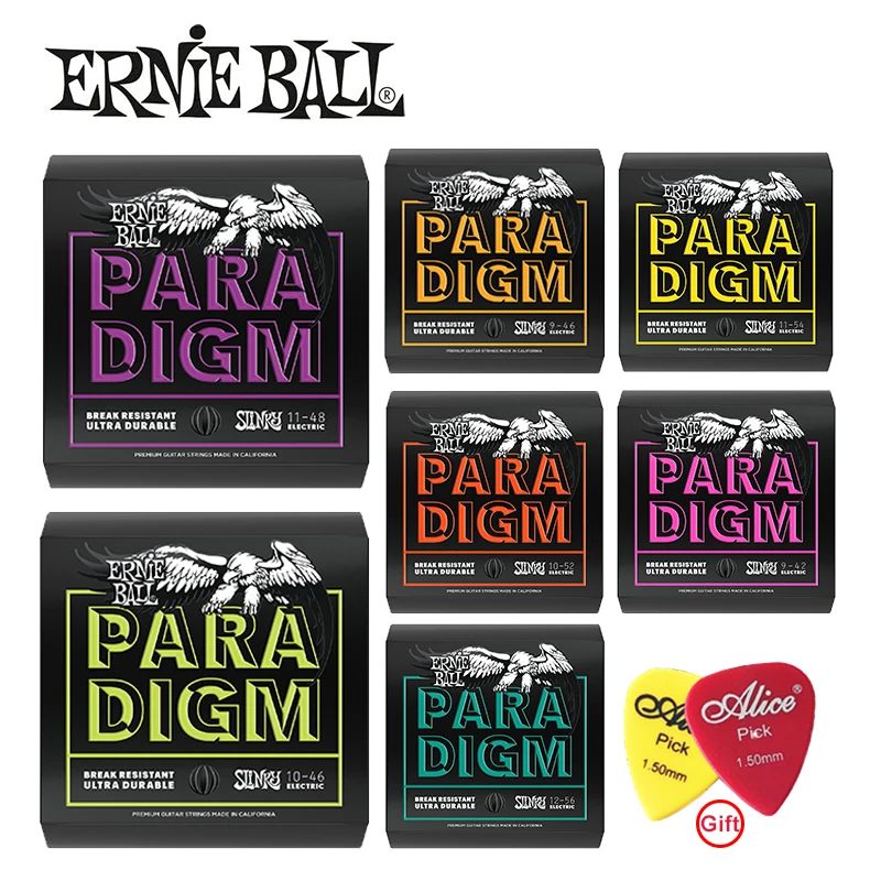 Новинка! Струны Ernie Ball для электрогитары 2021 2023 2026 2027 регулярные