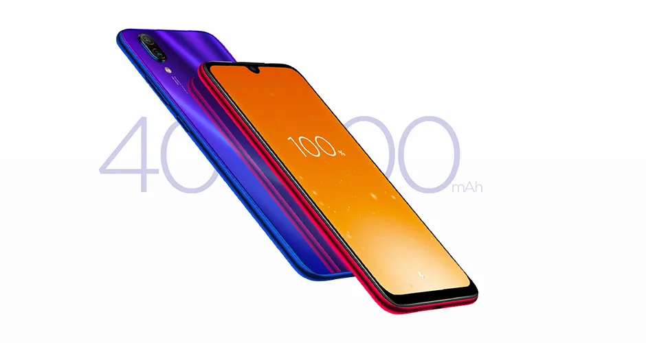 Xiaomi Redmi Note 7 с глобальной прошивкой, 6 ГБ, 64 ГБ, Восьмиядерный процессор Snapdragon 660, камера 48 МП, экран 6,3 ''FHD, Bluetooth 5,0, мобильный телефон QC 4,0