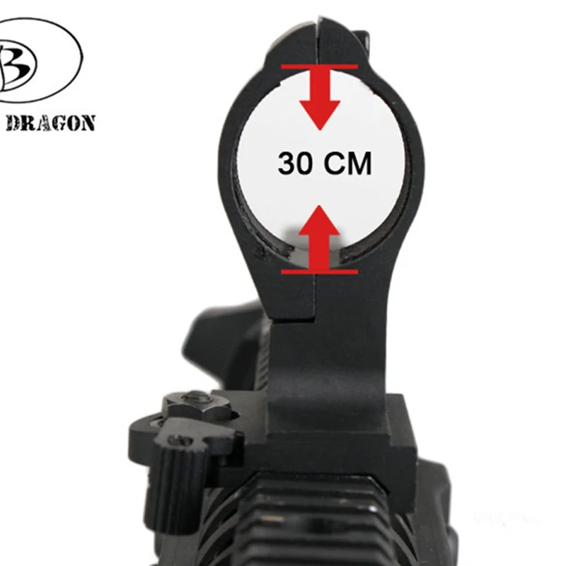 Тактическое крепление 30 мм QD для фонарика Aimpoint M2 с красной точкой|Мешочки| |