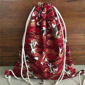 Позолоченный хлопковый дорожный рюкзак YILE на шнурке для девушек, женская модная сумка для ловли карпа, рыбы, винного цвета, 619-7