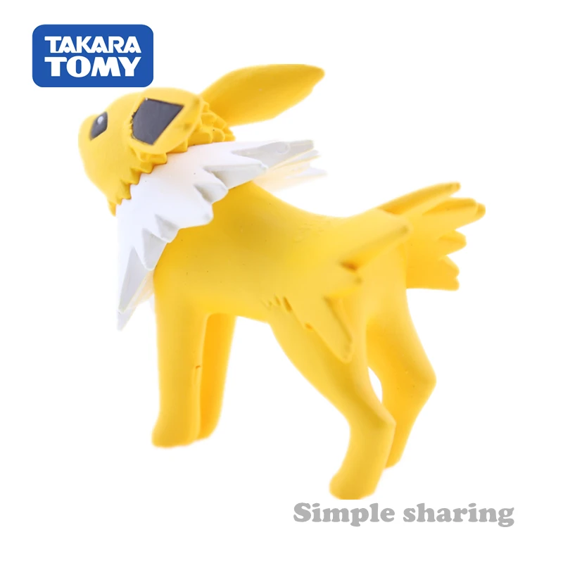 Фигурки Takara Tomy Tomica Pokemon Go марионетка джелтеон карманный монстр монклель EX60 литые миниатюрные лисы Лидер